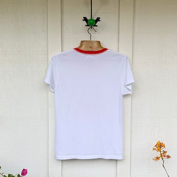 LVC Levi's Vintage Clothing metropolis graphic ring neck tee shirt - Picture 6 of 9